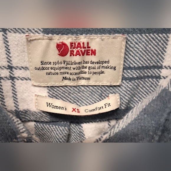 Fjallraven Ovik Heavy Flannel Size XS - Picture 4 of 4